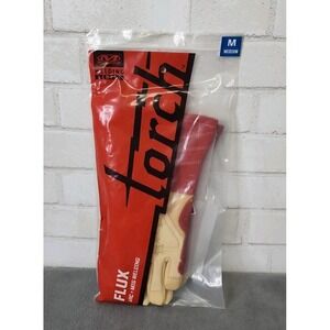 Mechanix Wear WS-FLX-009 Flux Welding Series Torch Gloves Red Beige Size Medium
